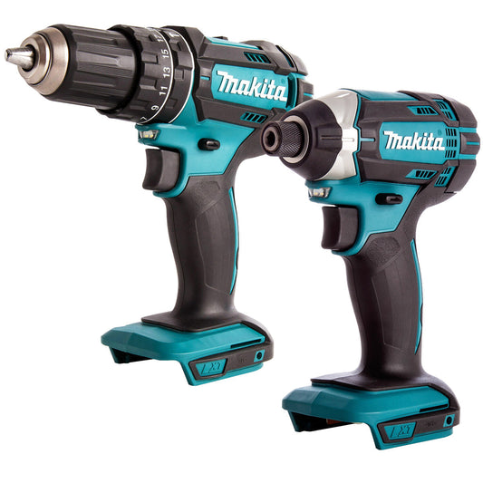 Makita 18V 2 Piece Impact Driver & Combi Drill Cordless Body T4TKIT-708